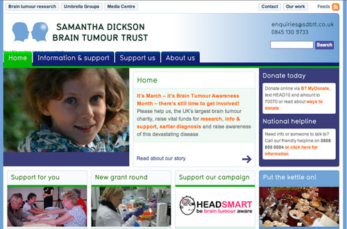 Samantha Dixon Brain Tumour Trust